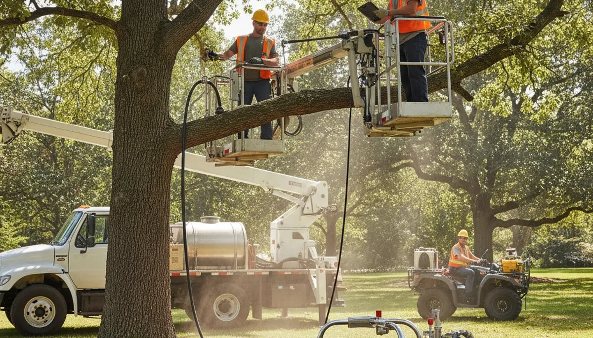 Tree fertilizing service in Greenville, NC for healthier tree growth and care