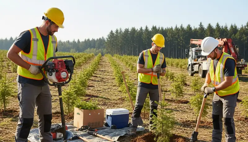 Tree planting service in Greenville, NC for healthy, professionally installed landscape trees