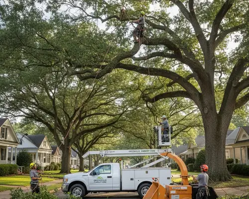 Tree trimming service for mature canopy in Greenville, NC by TreeserviceGreenvilleNC.com